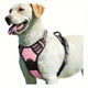 Dog Harness - No Pull Service Vest With Reflective Strips And Control Handle