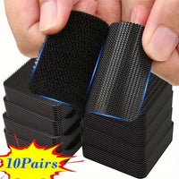 Invisible Fixing Stickers For Car Floor Mats, High Viscosity Snap Fasteners - 10 Pcs