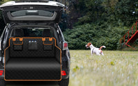 Waterproof SUV Trunk Liner, Universal Fit Ultrasonic Back Seat Protector Mat