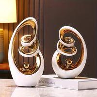 Glam Style Ceramic Decorative Vase Set