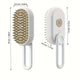 Steam Brush for Cats And Dogs - Pet Grooming Tool with Release Button - 3 in 1