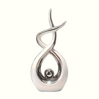A pair of simple and modern home decoration ornaments