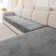 Modern Chenille Sofa Protection Pad 2pc Set – Pet Friendly, Non-Slip, Scratch Resistant – Machine Washable Polyester Sofa Covers for Armchair, Loveseat, 3-Seater, 4-Seater and Sectional Sofas