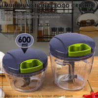 Multi-Functional Manual Food Chopper