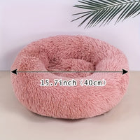 A Cozy Cat Bed - Filled with Polyester, Featuring a Non-Slip Design