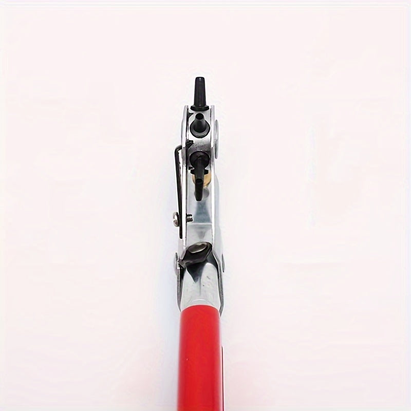 Precision Faux Leather Hole Puncher Tool - Multi-Size for Belts, Watch Bands & Handbag Straps