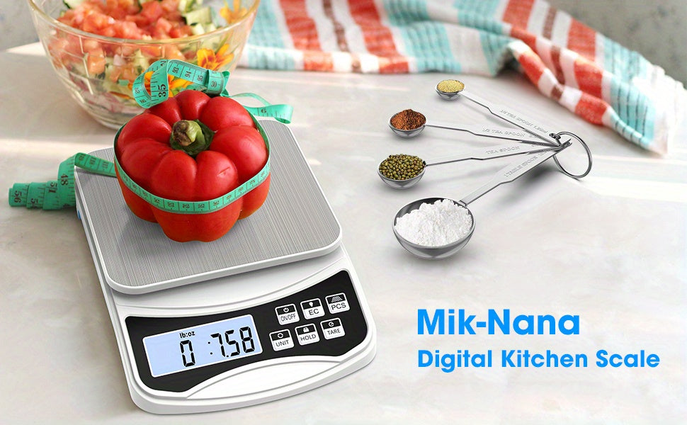 Food Kitchen Scale, 5000g X 0.1g Digital Scale