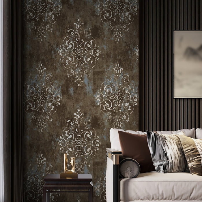 Luxury Vintage French Damask Self-Adhesive Wallpaper