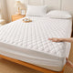 Luxury Soft Comfort Waterproof Mattress Protector - Fitted Quilted Pad with Hypoallergenic Polyurethane Filling, 100% Polyester Cover, Machine Washable, Breathable, Allergy Protection for Bedroom and Hotel - Single, Double Si