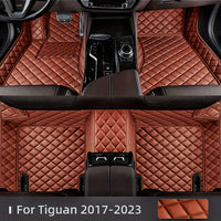 LHD Car Floor Mat - Full Coverage Custom-fit Front and Rear Seat - 3pcs