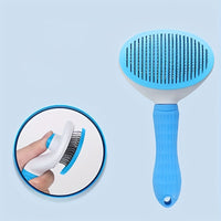 A cat comb, hair removal, floating hair cleaner, one-click hair removal