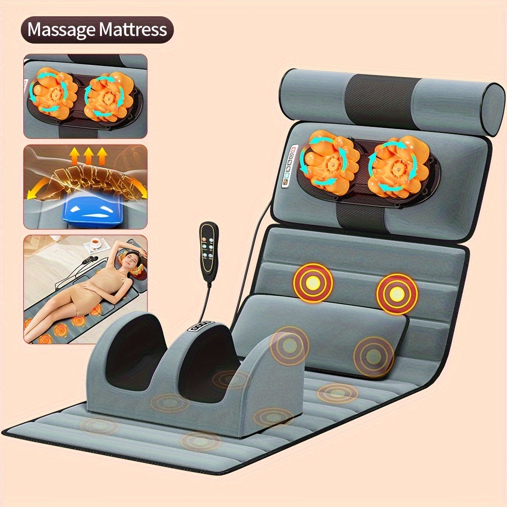 Complete Body Massage Mat Featuring Heat