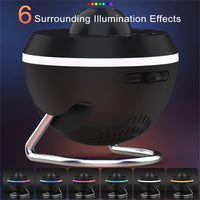 Dynamic Space Ball Projection Lamp, a 13-In-1 Aurora Galaxy Light Projector