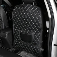 Car Backseat Kick Mats, Front Seat Protector, Car Storage Bag