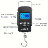 Compact Digital Luggage Scale - Portable, High-Precision