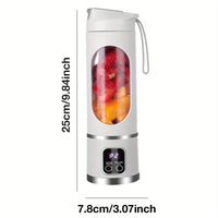 GENAI HS-860 Portable Citrus Juicer 2-in-1 Electric Juice Maker - 450ml