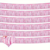 Golden Aluminum Foil Tassel Banner - Luxurious Metallic Streamer