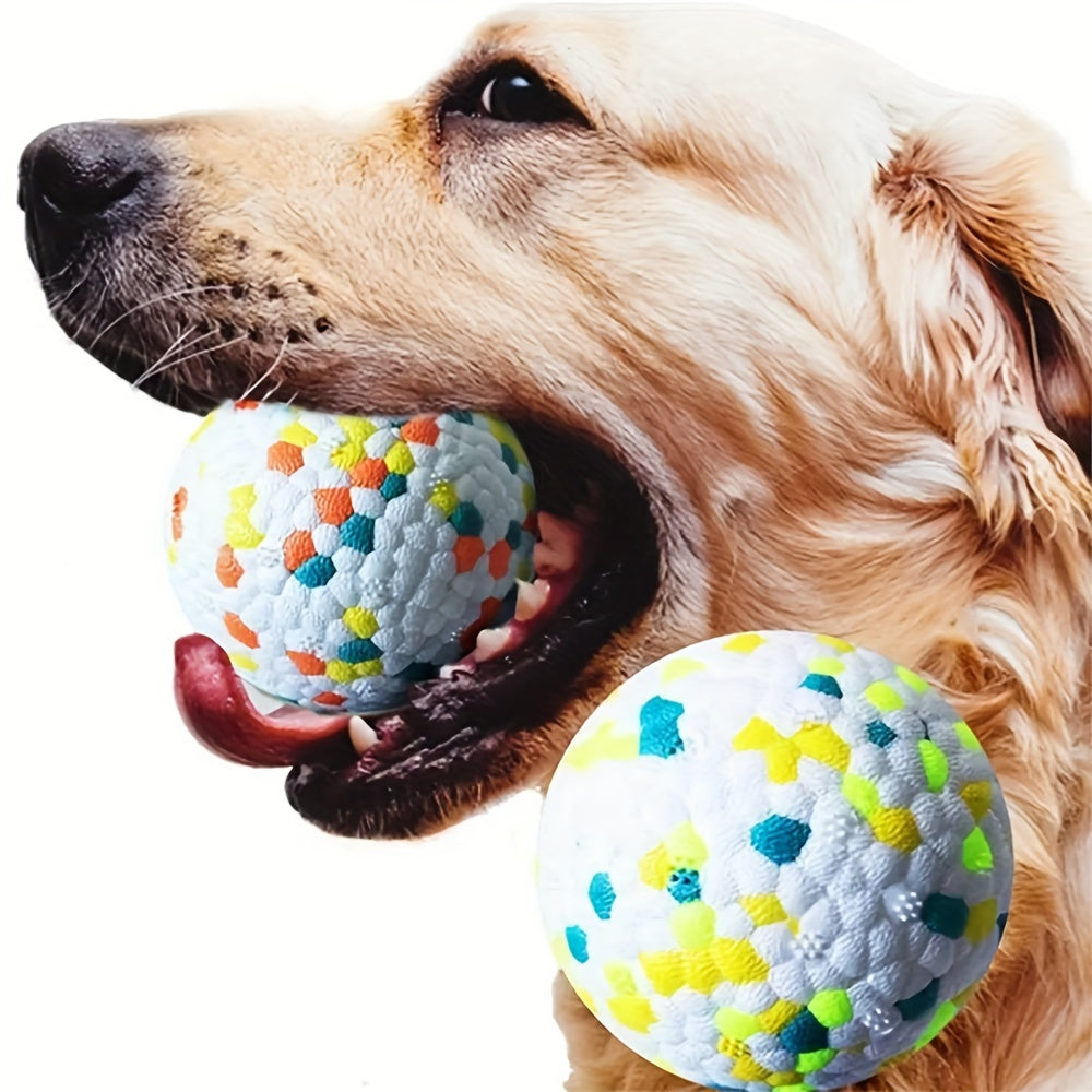 Dog Chew Toy - Interactive Ball For Aggressive Chewers