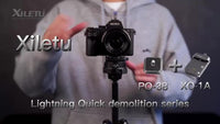 Arca Swiss Compatible Quick Release Plate Adapter, Metal Camera Mount Slider