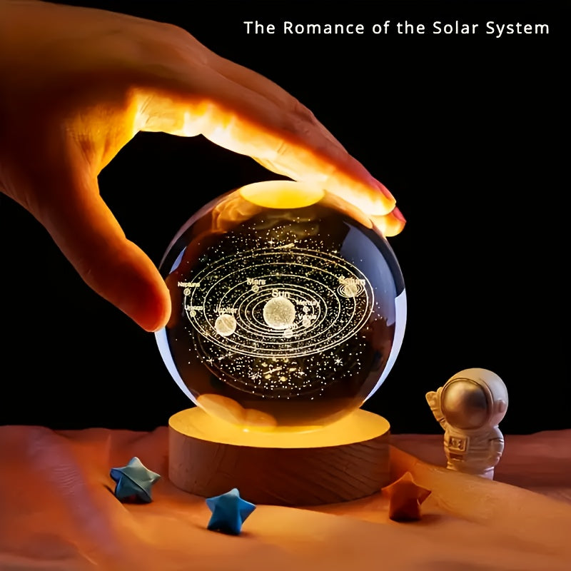 Solar System Crystal Ball,Perfect Space Themed Decor