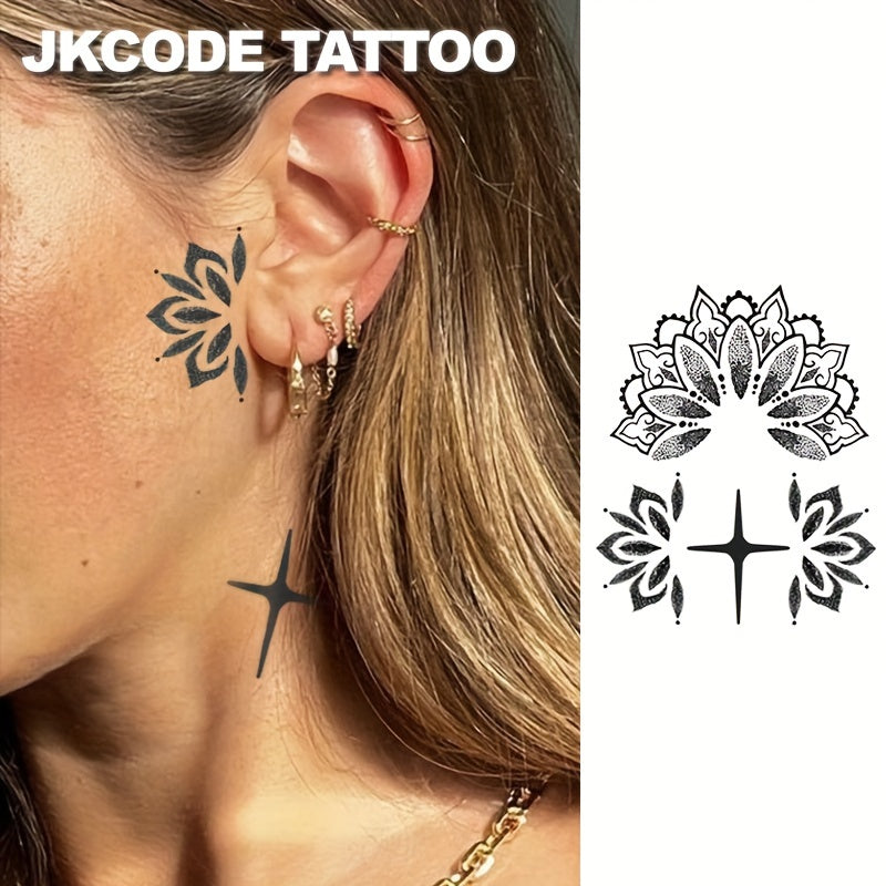Herbal Temporary Tattoo Stickers