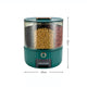 Kitchen Rotation Storage Box Pet Food Dispenser Sealed Dry Cereal Grain Bucket for Kitchen Moisture Proof Grain Organization