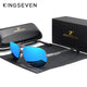 KINGSEVEN 2024 BRAND DESIGN New Polarized Rimless Sunglasses Men Women Driving Pilot Frame Sun Glasses Male Goggle UV400