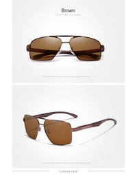 KINGSEVEN Aluminum Men's Sunglasses Polarized Lens Brand Design Temples Sun glasses Coating Mirror Glasses Oculos de sol 7719