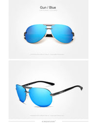 KINGSEVEN 2024 BRAND DESIGN New Polarized Rimless Sunglasses Men Women Driving Pilot Frame Sun Glasses Male Goggle UV400
