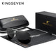 KINGSEVEN 2024 BRAND DESIGN New Polarized Rimless Sunglasses Men Women Driving Pilot Frame Sun Glasses Male Goggle UV400