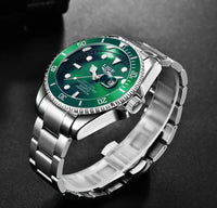 LIGE Top Brand Luxury Fashion Diver Watch Men 30ATM Waterproof Date Clock Sport Watches Mens Quartz Wristwatch Relogio Masculino