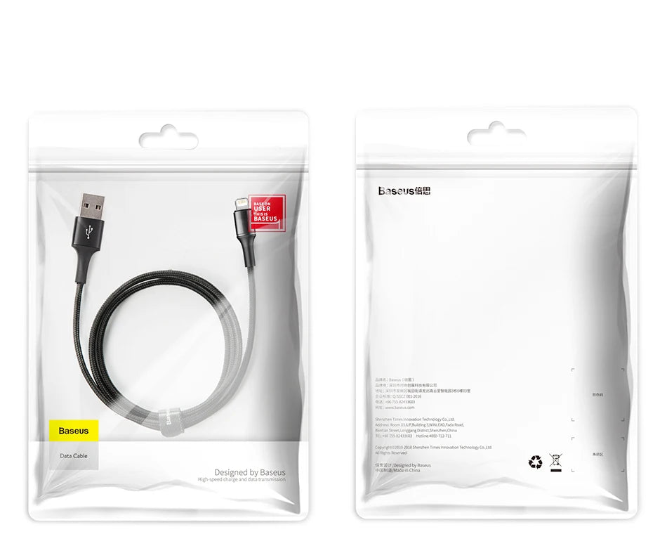 Baseus USB Cable For iPhone- Lighting Fast Charge