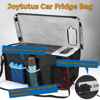 Joytutus 18L Car Refrigerator Storage Bag 25L Portable Carry Bag for Mini Fridge Keep Cooling Drip-proof  (Fridge not included)