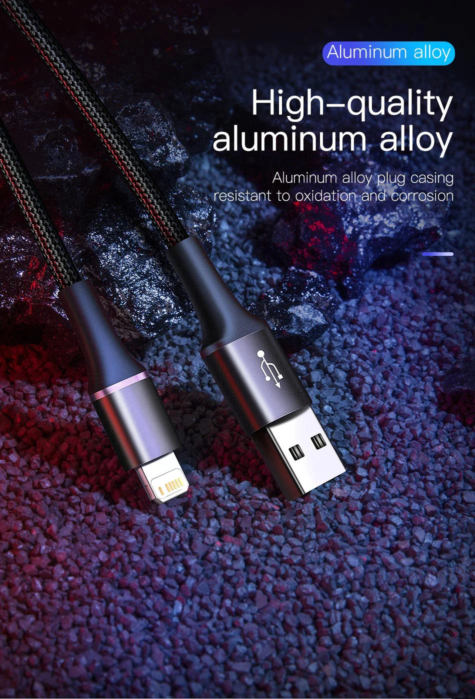 Baseus USB Cable For iPhone- Lighting Fast Charge
