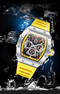 ONOLA 2021 Top Brand Watch Men Luxury Multifunctional Luminous Waterproof Sports Chronograph Quartz Watches Clock Relogio