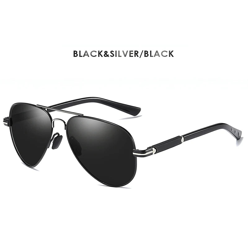 LIOUMO Top Quality Aviation Photochromic Sunglasses Polarized Men Chameleon Sun Glasses Women Anti-glare Driving Oculos De Sol