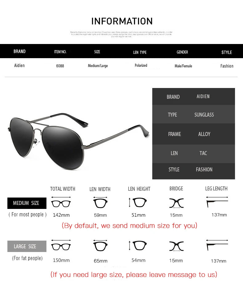 Myopia sunglasses diopter Polarized oversize prescription aviation sun glasses for nearsighted men women SPH CYL myopic shades