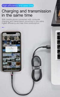 Baseus USB Cable For iPhone- Lighting Fast Charge
