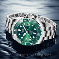 LIGE Top Brand Luxury Fashion Diver Watch Men 30ATM Waterproof Date Clock Sport Watches Mens Quartz Wristwatch Relogio Masculino