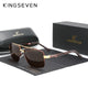 KINGSEVEN 2022 Brand Men's Aluminum Sunglasses Driving Eyewear For Men/Women Oculos De Sol UV Blocking  HD Polarized Sun Glasses