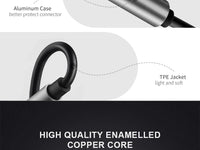 QGEEM 3.5mm Audio Splitter Cable for Computer Jack 3.5mm 1 Male to 2 Female Mic Y Splitter AUX Cable Headset Splitter Adapter