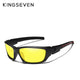 KINGSEVEN Fashion Polarized UV400 Sunglasses Men Cycling Luxury Brand Designer Vintage Driving Sun Glasses Goggles Shadow