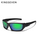 KINGSEVEN Fashion Polarized UV400 Sunglasses Men Cycling Luxury Brand Designer Vintage Driving Sun Glasses Goggles Shadow