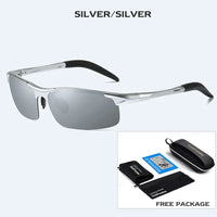 Men Polarized Sunglasses Military Goggles Aluminum Magnesium Sun Glasses Driving HD Glasses For Men/Wome Oculos masculino Male