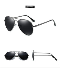 Myopia sunglasses diopter Polarized oversize prescription aviation sun glasses for nearsighted men women SPH CYL myopic shades