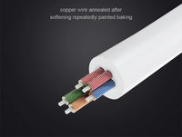 QGEEM 3.5mm Audio Splitter Cable for Computer Jack 3.5mm 1 Male to 2 Female Mic Y Splitter AUX Cable Headset Splitter Adapter