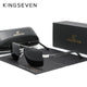 KINGSEVEN 2022 Brand Men's Aluminum Sunglasses Driving Eyewear For Men/Women Oculos De Sol UV Blocking  HD Polarized Sun Glasses