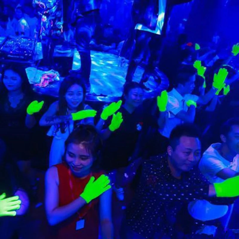 Glow in the dark Party Supplies Luminous Fluorescent Magic Glove Neon Party New Year Hands Finger Night Light Decoration