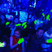 Glow in the dark Party Supplies Luminous Fluorescent Magic Glove Neon Party New Year Hands Finger Night Light Decoration