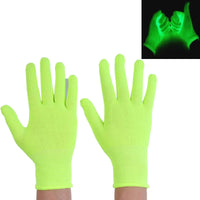 Glow in the dark Party Supplies Luminous Fluorescent Magic Glove Neon Party New Year Hands Finger Night Light Decoration